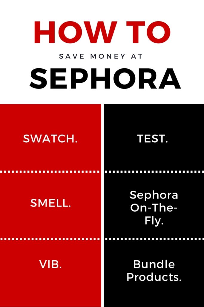 HOW TO SAVE MONEY WHILE SHOPPING AT SEPHORA