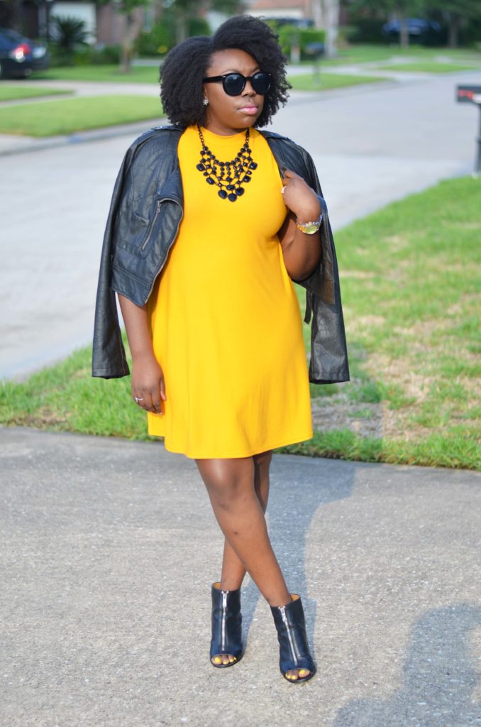 Mustard Colored Dress