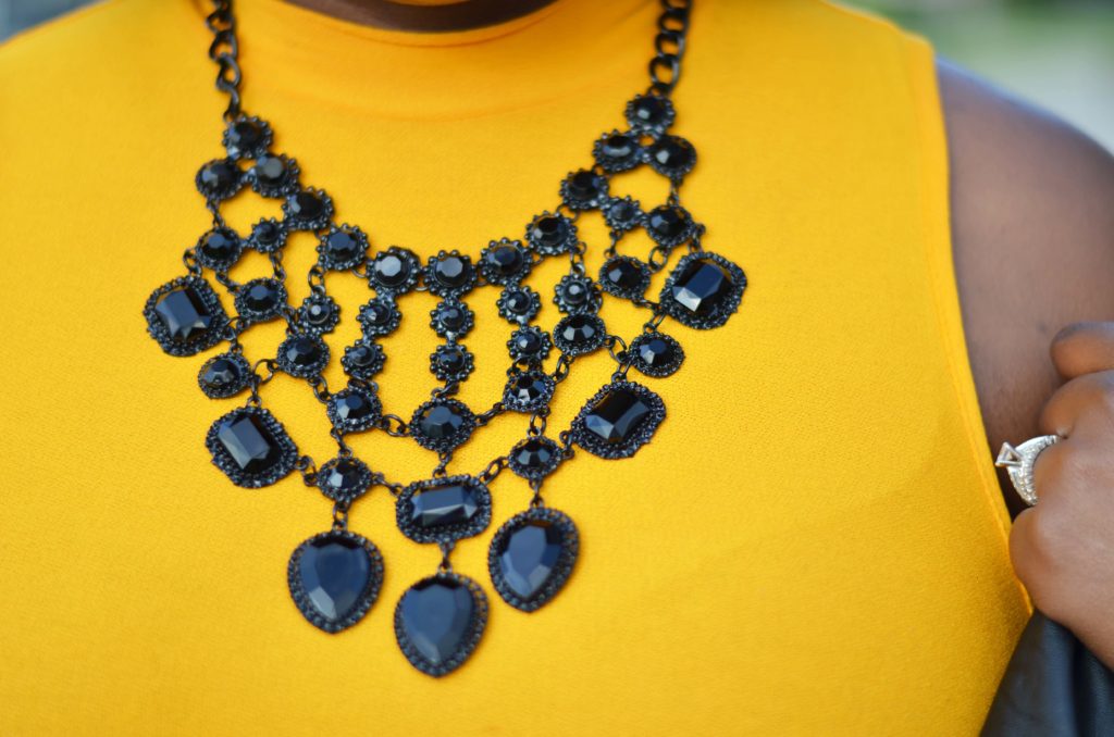 Black Statement Necklace