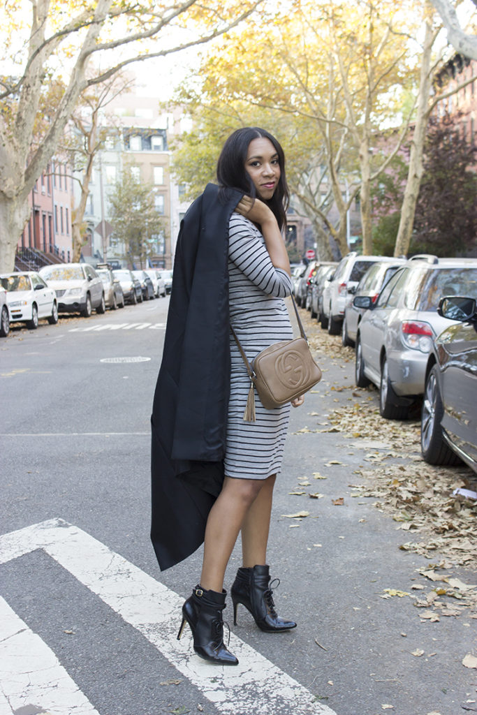 Striped Dress Jessica Neutral November