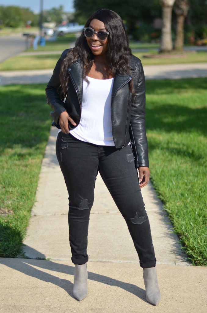 Neutral November Leather Jacket