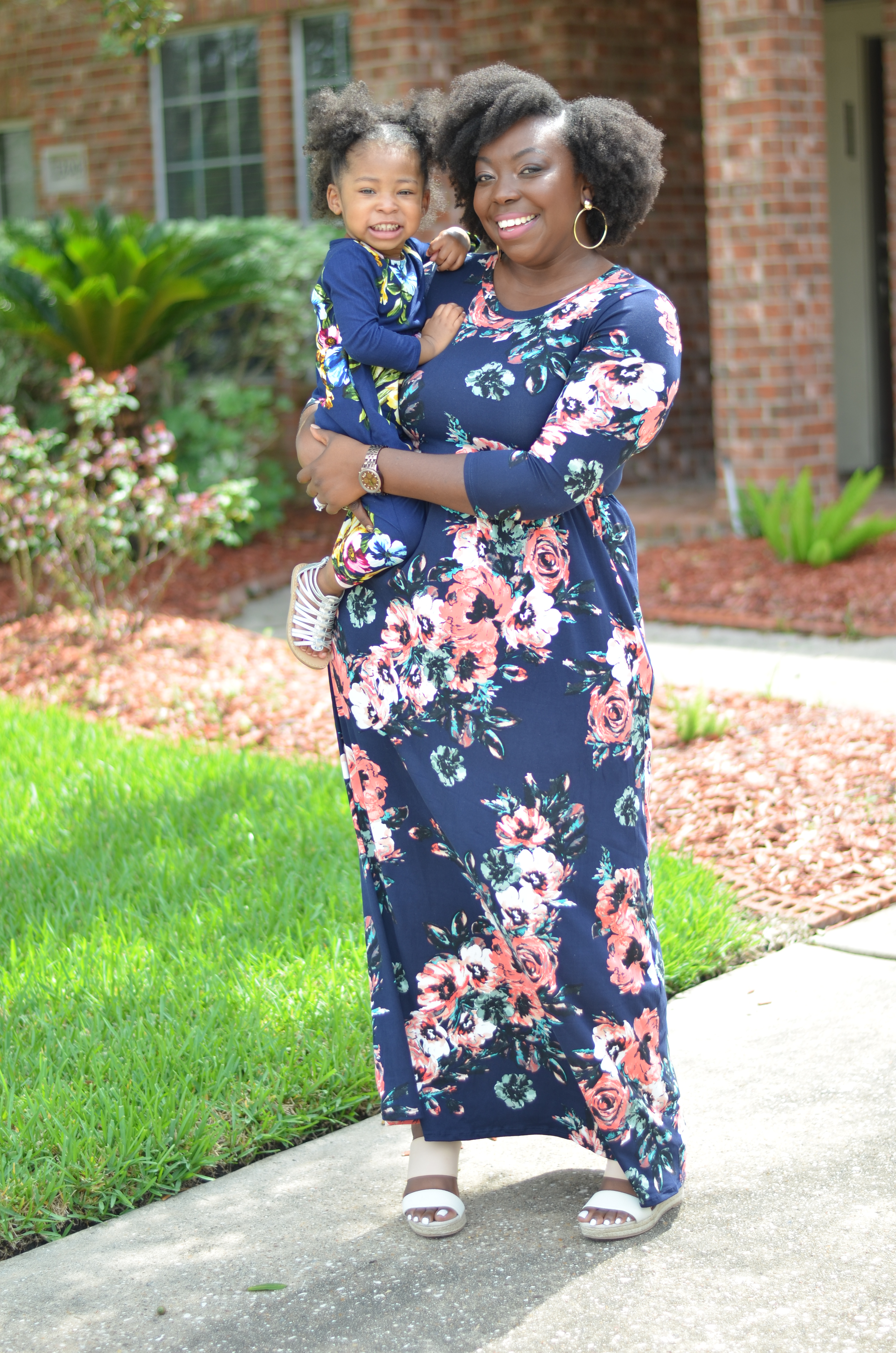 MommyandMeSmilingStyleOutfitsPinkBlush