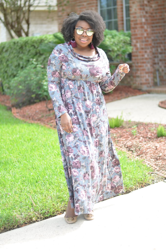 FallAppropriateFloralDressPinkBlush