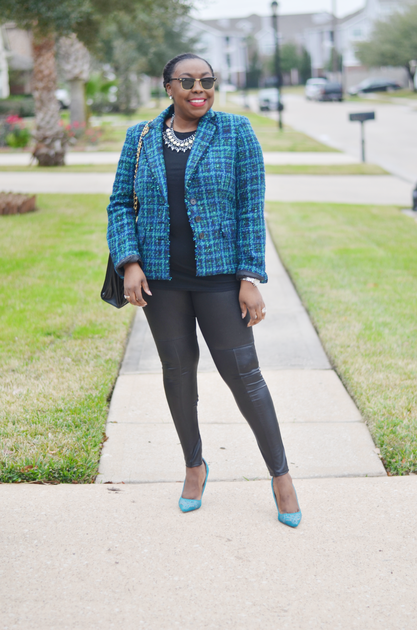 ClassyBlackandGreenOutfitupdate