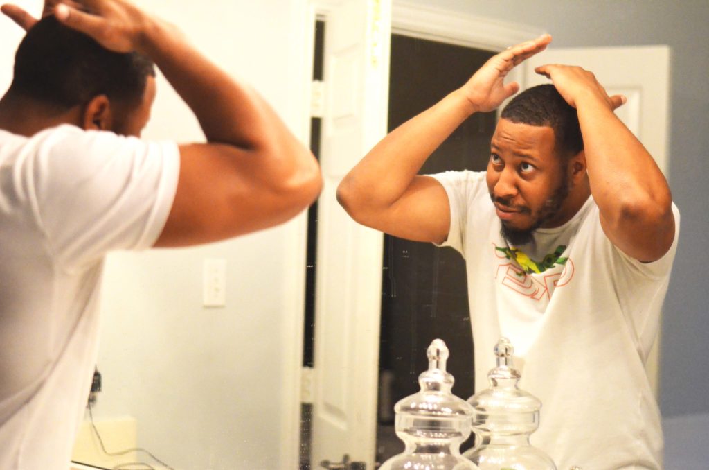 Husband Uses My Hair Products