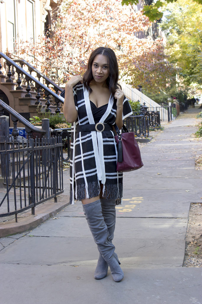 Plaid dress Jessica Neutral November