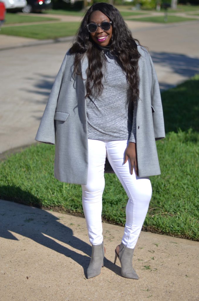 White and Grey Outfit Neutral November