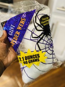 PartyCitySpiderWebHalloween