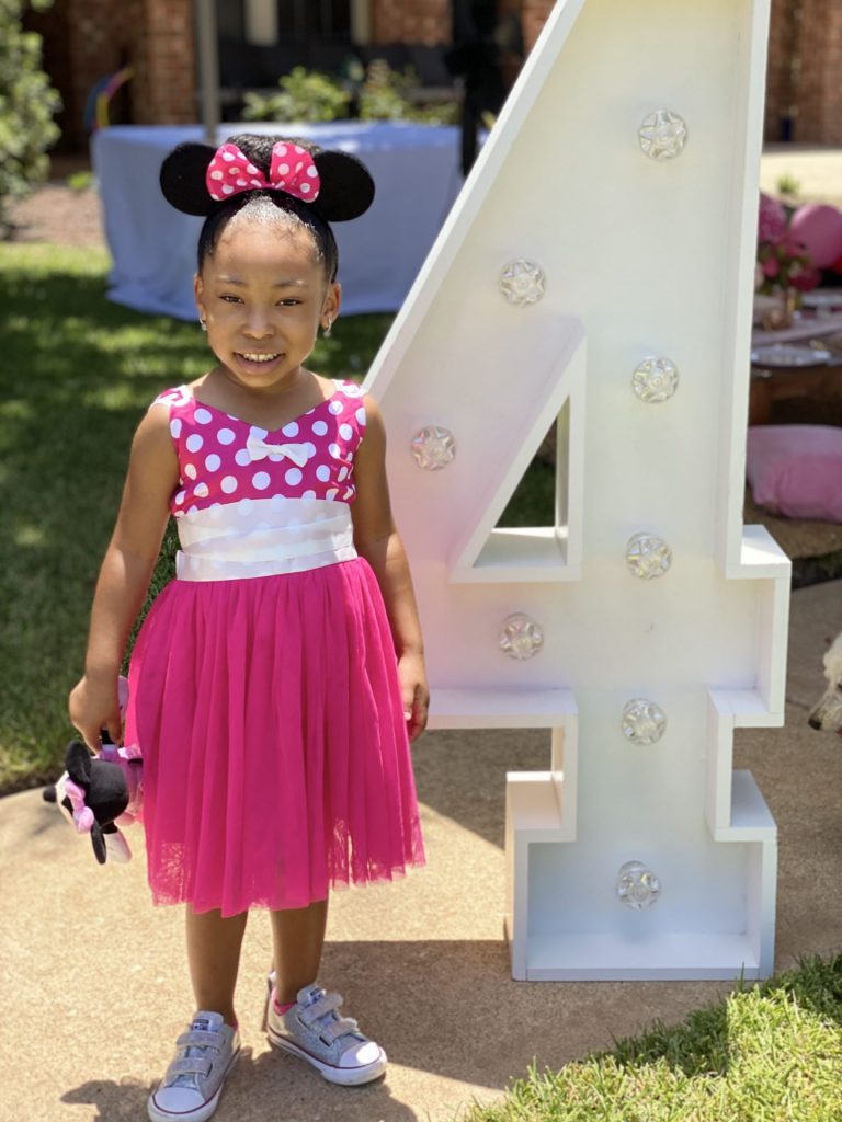 Minnie Mouse Birthday Quarantine Party