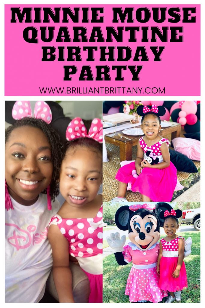 Minnie Mouse Birthday Quarantine Party