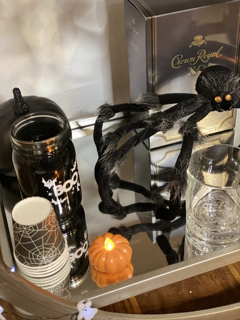 Halloween Bar Cart Essentials